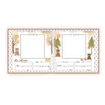 Lucy Darling Teddy Bears' Picnic Luxury Memory Baby Book