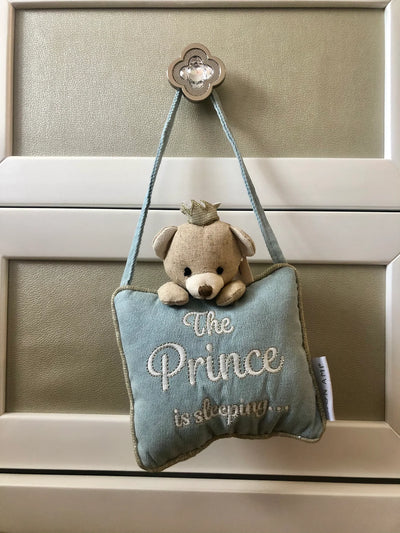 The Prince Is Sleeping Door Hanger