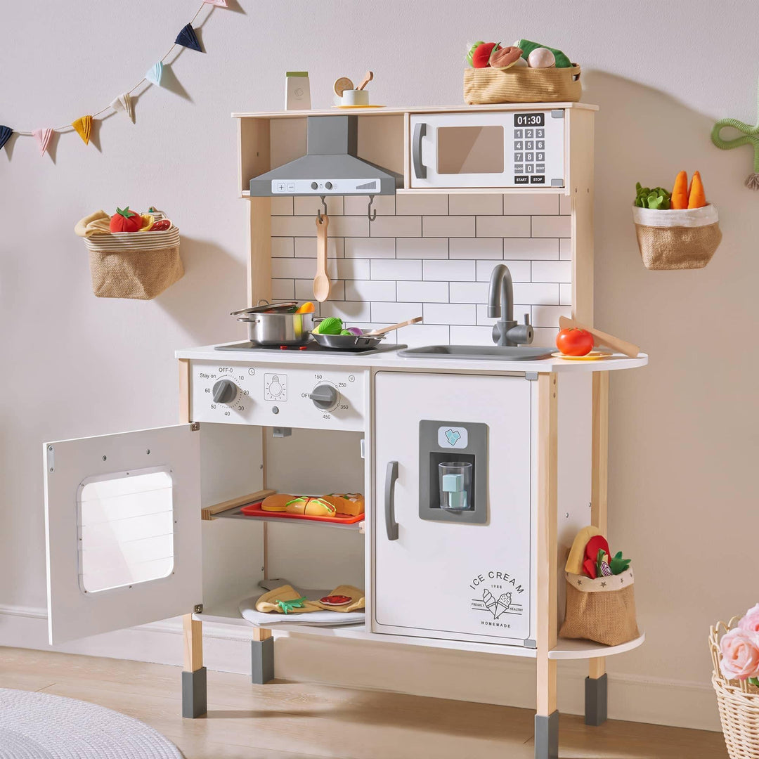 Sale Tiny Land® Interactive Play Kitchen with Sounds &amp; Cookware
