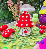 Felt Toadstool Spirit Tiny Home · view 1