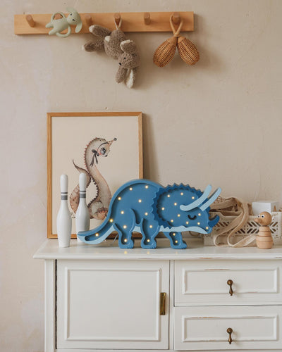 Little Lights Triceratops Dinosaur Lamp