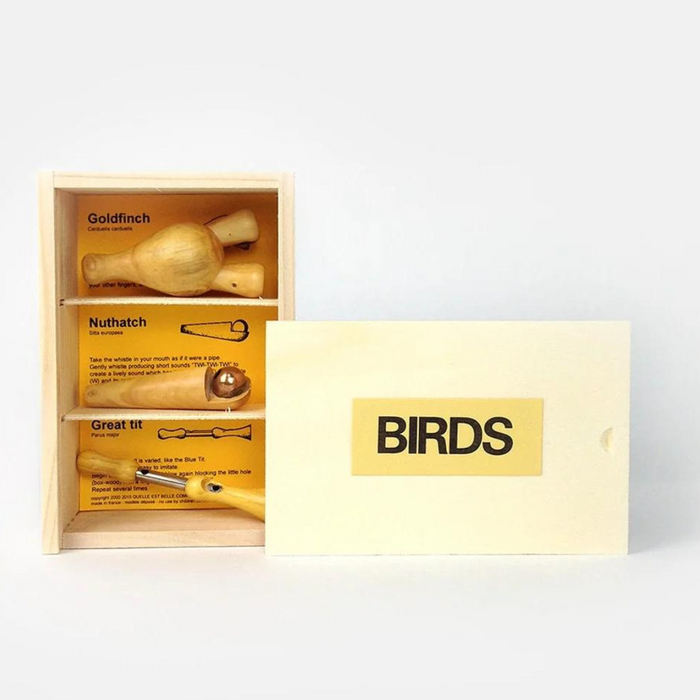 Quelle est Belle Trio Country Garden Bird Call Set