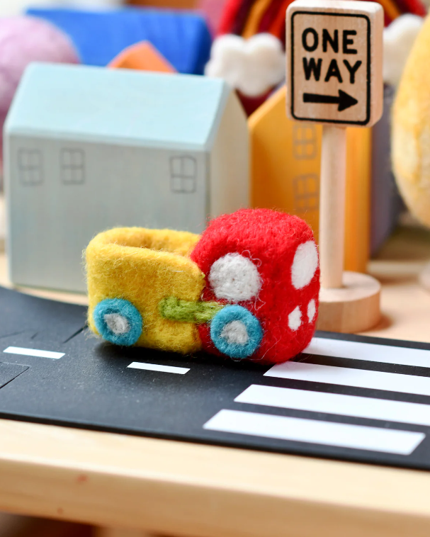 Sale Felt Vehicles, Set of 6