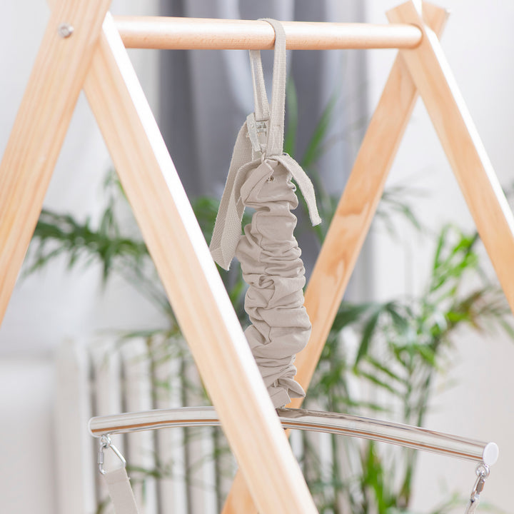 Tulip | Foldable Baby Bouncer - Beige