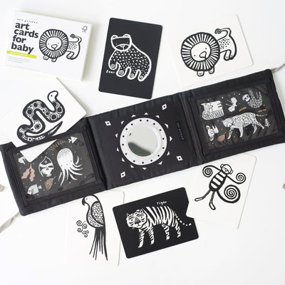 Baby Tummy Time Gallery with Mirror Gift Set
