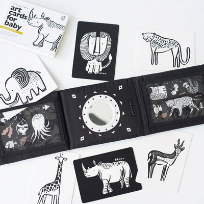 Baby Tummy Time Gallery with Mirror Bundle