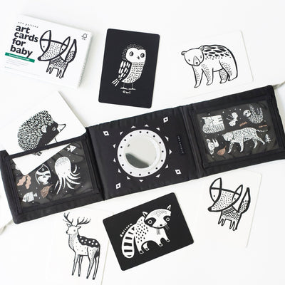 Baby Tummy Time Gallery with Mirror Bundle