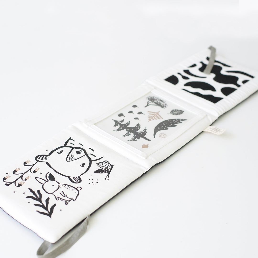 Baby Tummy Time Gallery with Mirror Bundle