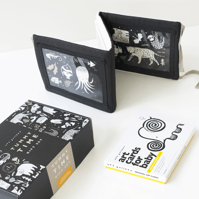 Baby Tummy Time Gallery with Mirror Gift Set