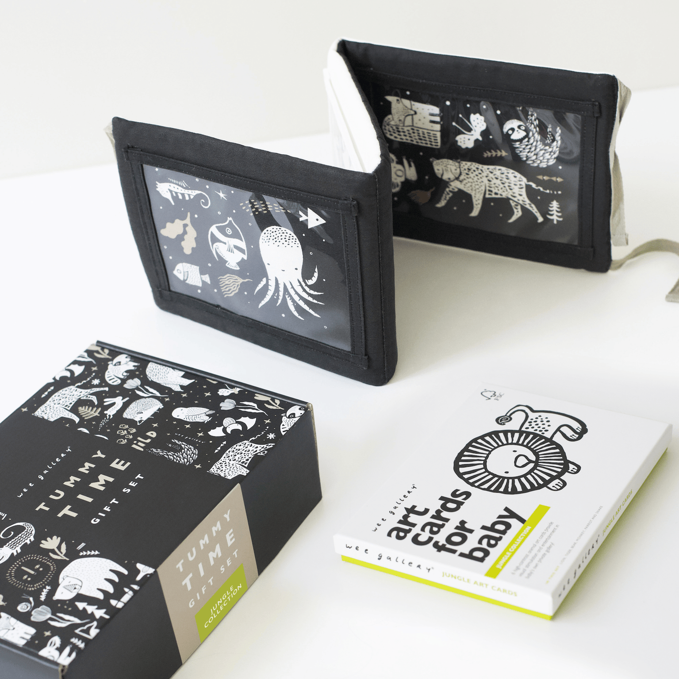 Baby Tummy Time Gallery with Mirror Gift Set