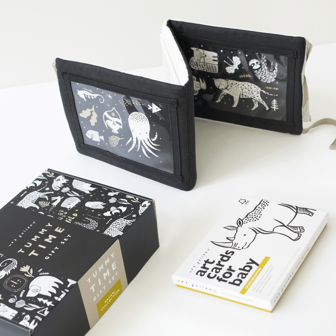 Baby Tummy Time Gallery with Mirror Gift Set