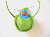 Fairyshadow Love Bug in Leaf Necklace, Assorted Colors · view 3