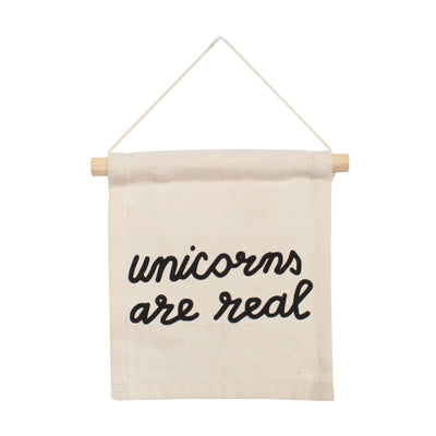 Unicorns are Real Hang Sign