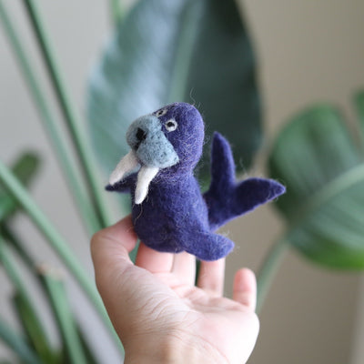 Walrus Finger Puppet