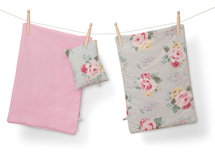 Poppie Doll Duvet and Pillow Set Limited Vintage Edition, Assorted Colors