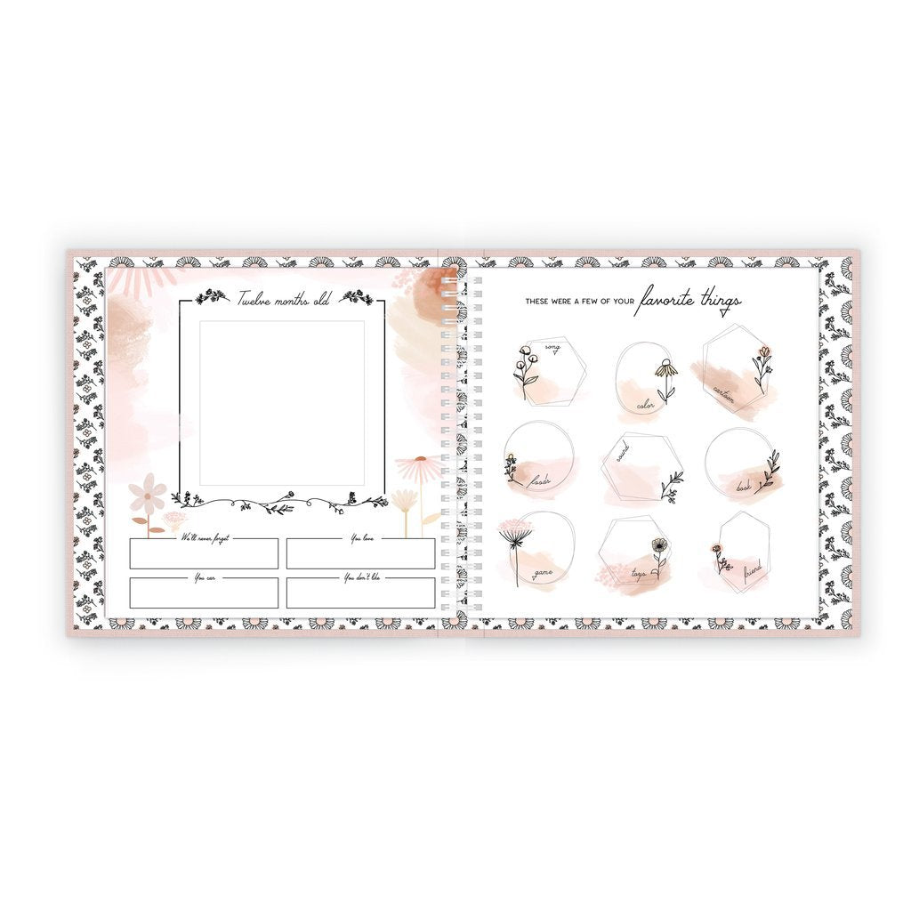 Lucy Darling Wildflower Meadow Luxury Memory Baby Book