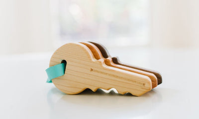 Bannor Wooden Toy Keys