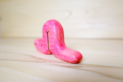 Wooden Earthworm Toy