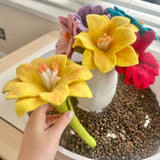 Felt Flower, made for open-ended, small-world play. · view 2