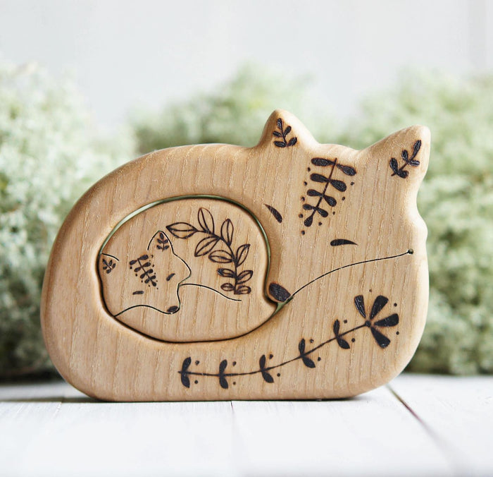 Wooden Fox Puzzle