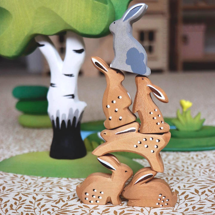 Bumbu Gray Sitting Rabbit