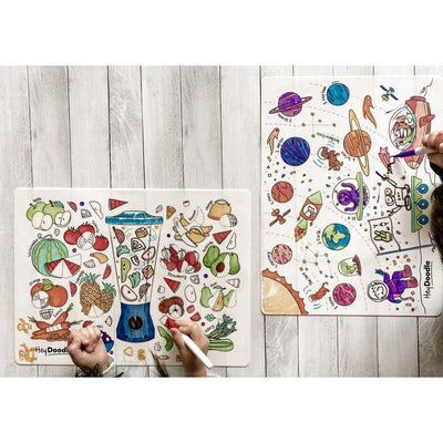 Sale HeyDoodle Outer Space Placemat