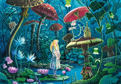 Alice in Wonderland, Wooden Jigsaw Puzzle