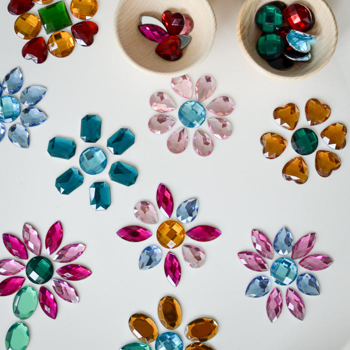 Bauspiel Glittery Sparkling Stones, 144 pcs, photo 1 of 2