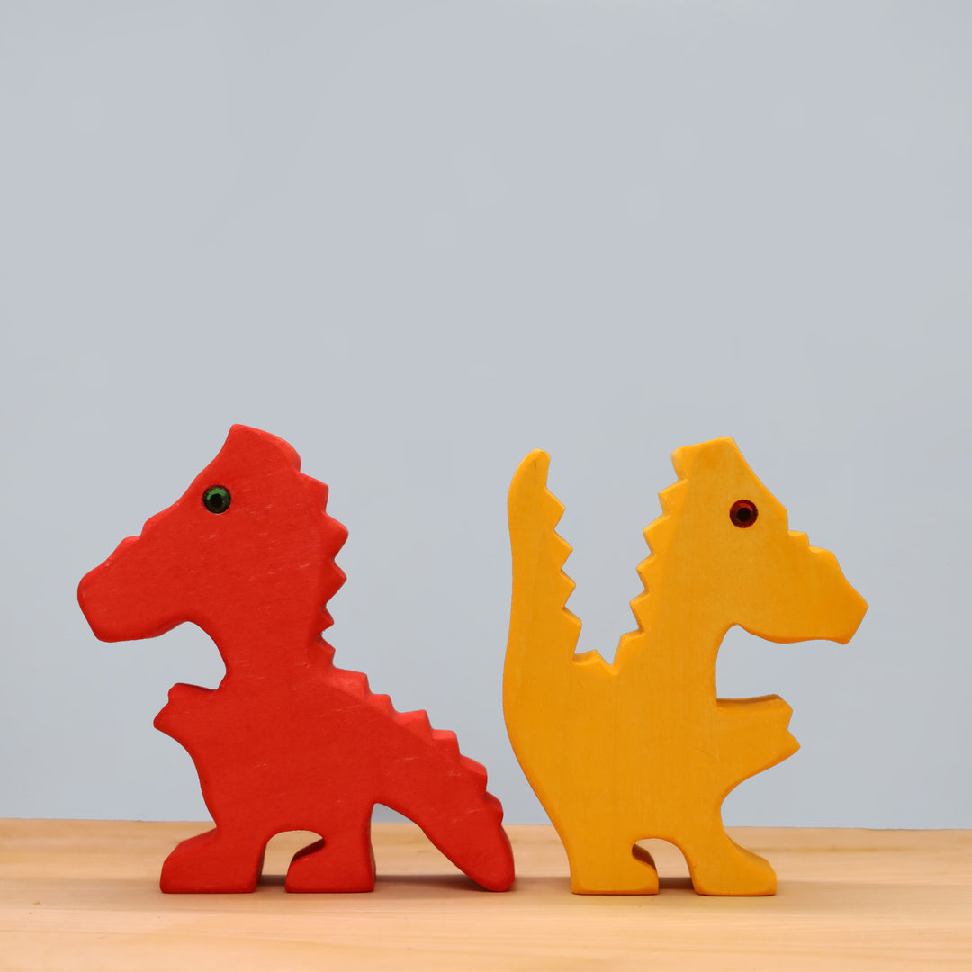 Bauspiel Dragons, Reds, Oranges, and Purples