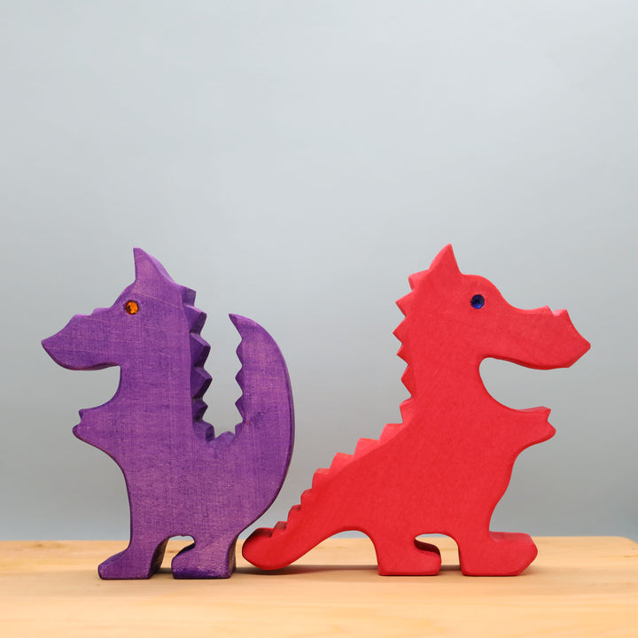 Bauspiel Dragons, Reds, Oranges, and Purples