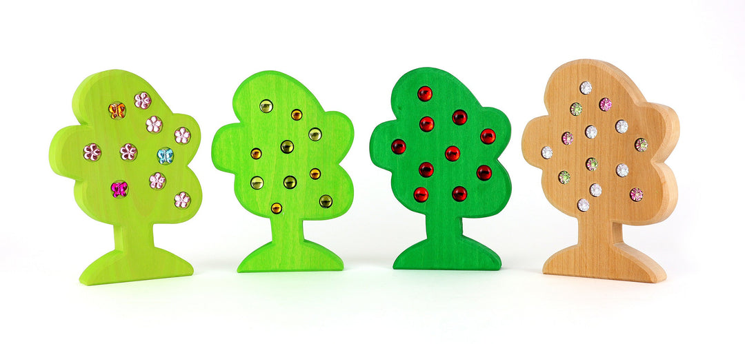Bauspiel Tree Set , 4 Seasons