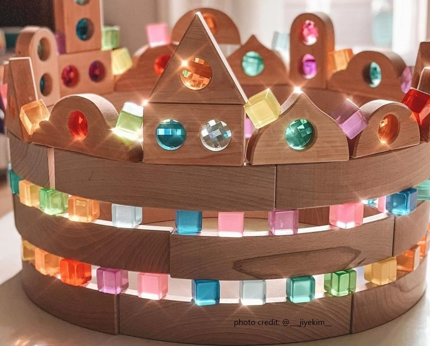 Pre-Order Bauspiel Fairytale Windows, 12-Piece Set