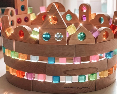 Pre-Order Bauspiel Fairytale Windows, 12-Piece Set