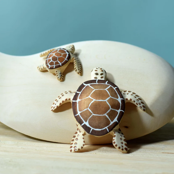 Bumbu Wooden Brown Turtle
