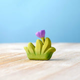 Bumbu Small Wooden Grass with Lilac Flower · view 2