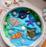 Coral Reef, Under the Sea, Finger Puppet Set of 5 · view 4
