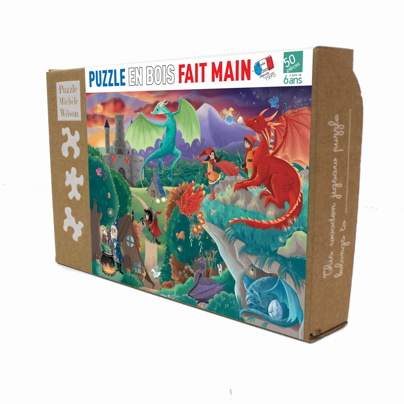 Sale Dragons, Wooden Jigsaw Puzzle