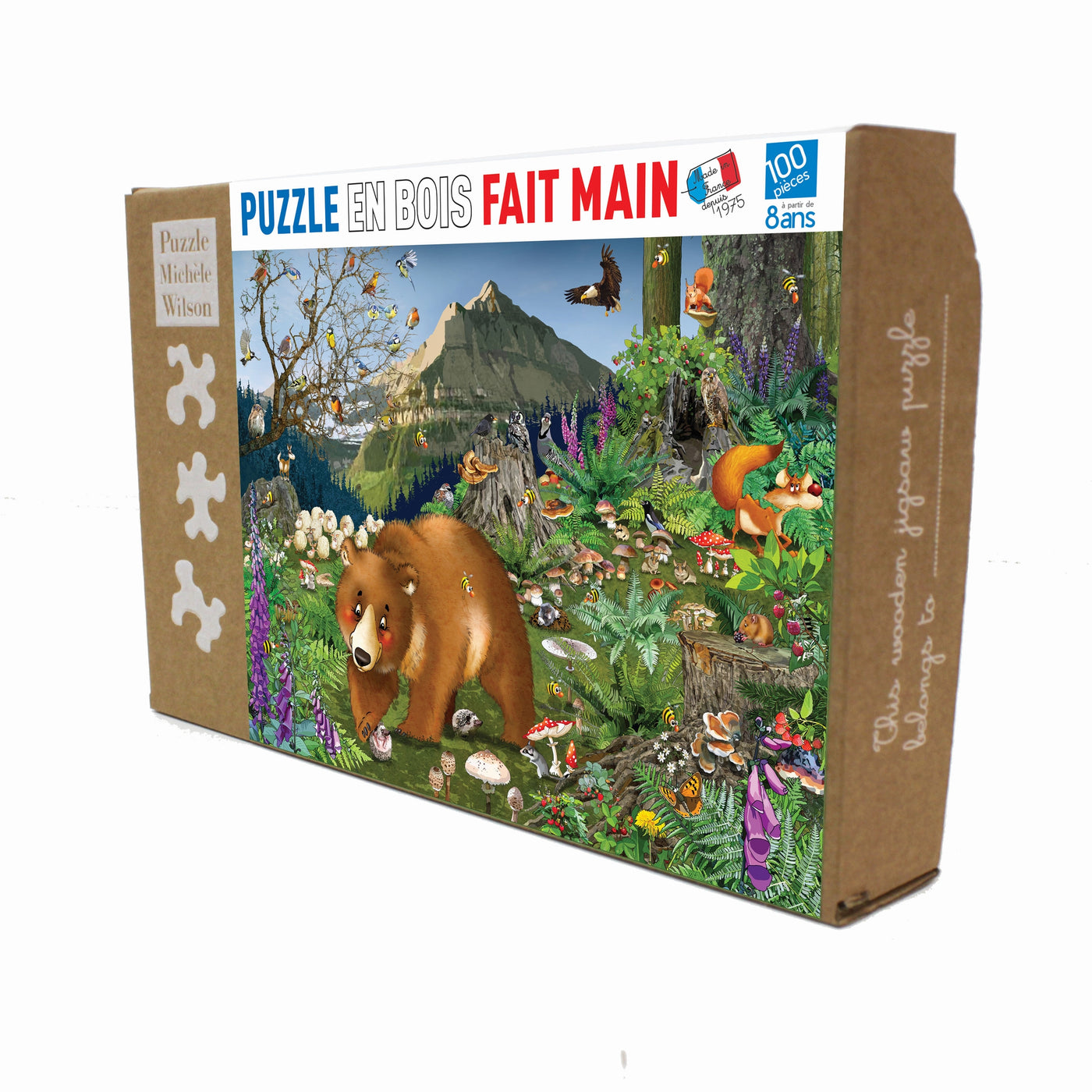 In the Mountains, Wooden Jigsaw Puzzle
