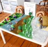 Felt Bear Hunt Play Mat Playscape · view 1
