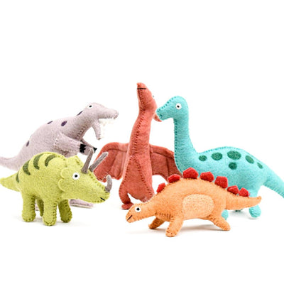 Felt Brachiosaurus Toy