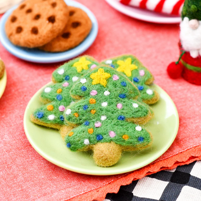 Felt Christmas Tree Cookie