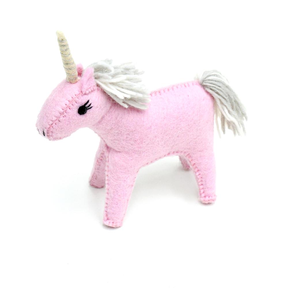 Felt Pink Unicorn