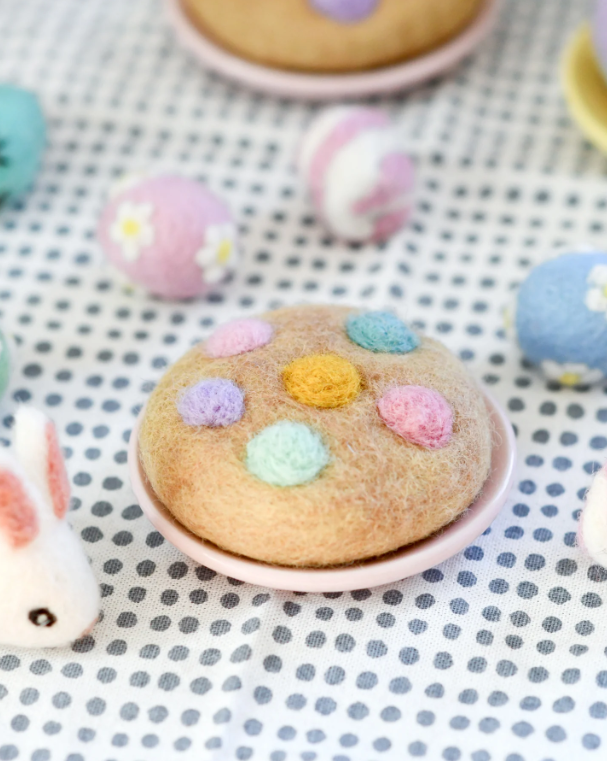 Felt Soft M&amp;M Pastel Cookie