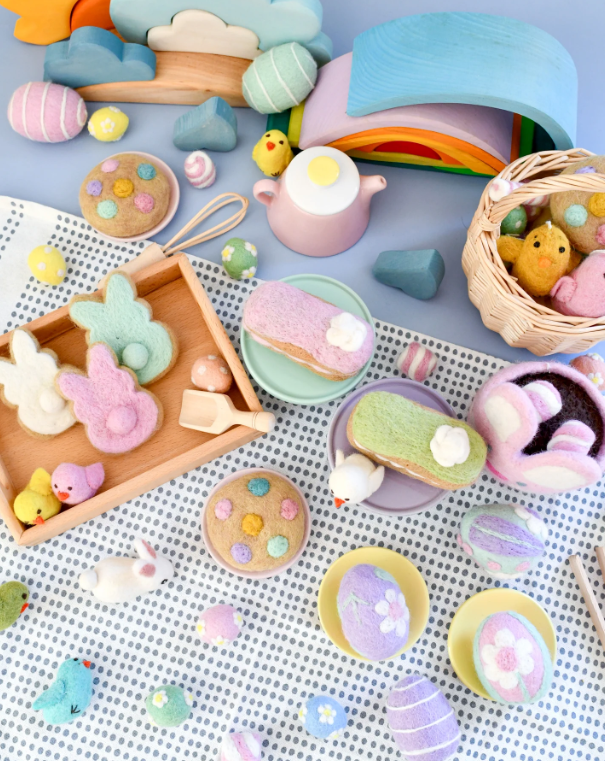 Felt Soft M&amp;M Pastel Cookie