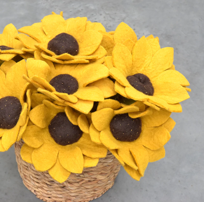 Felt Sunflower