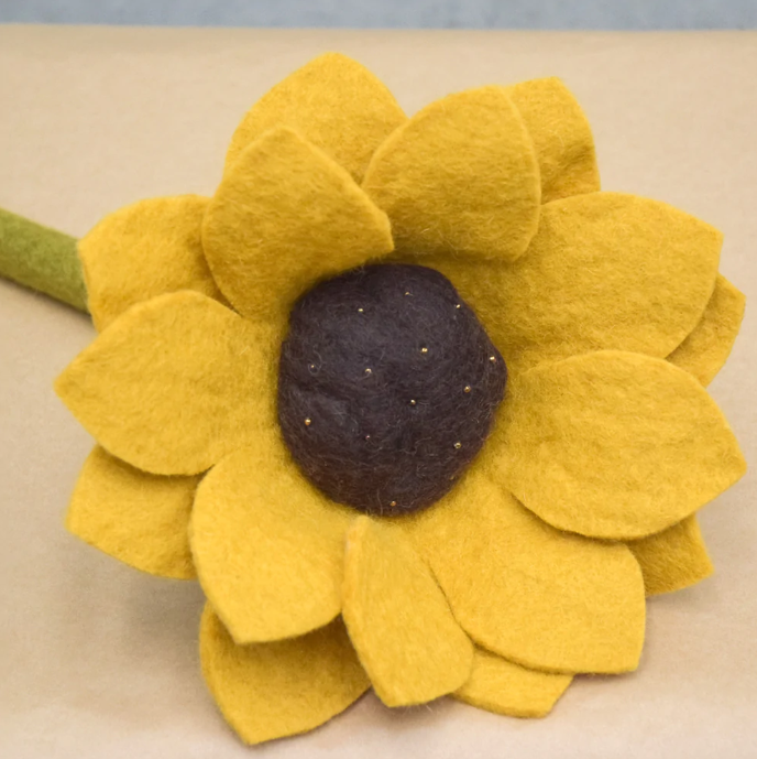 Felt Sunflower