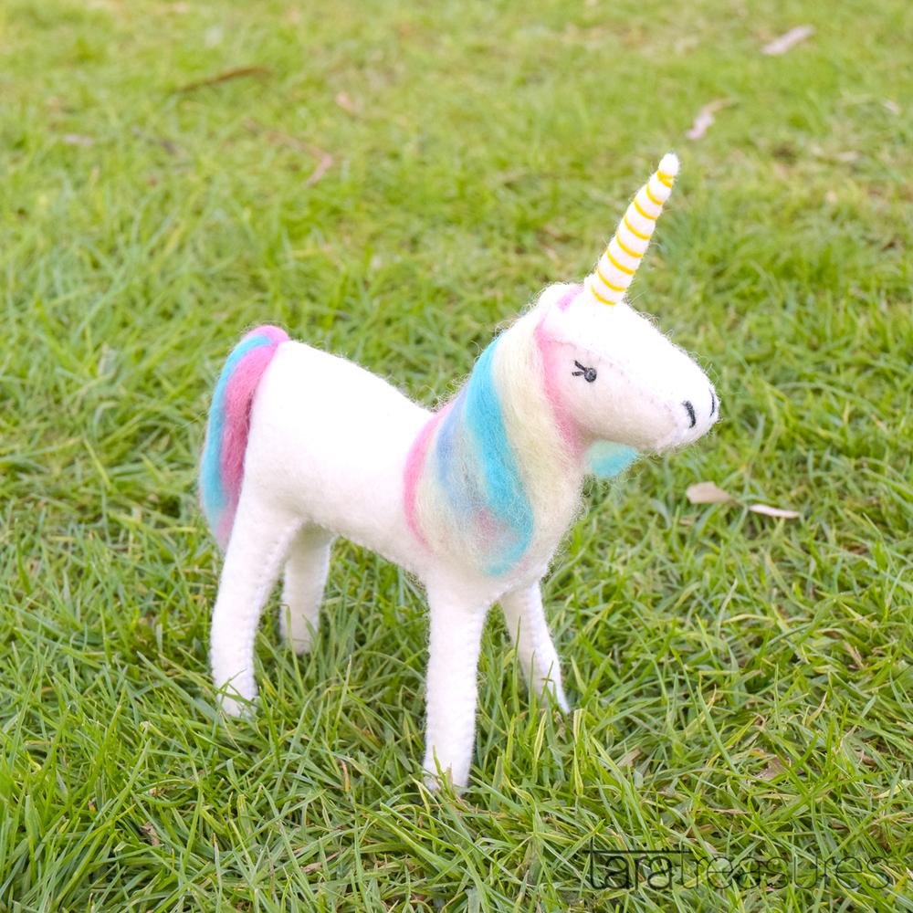 Felt Unicorn Toy