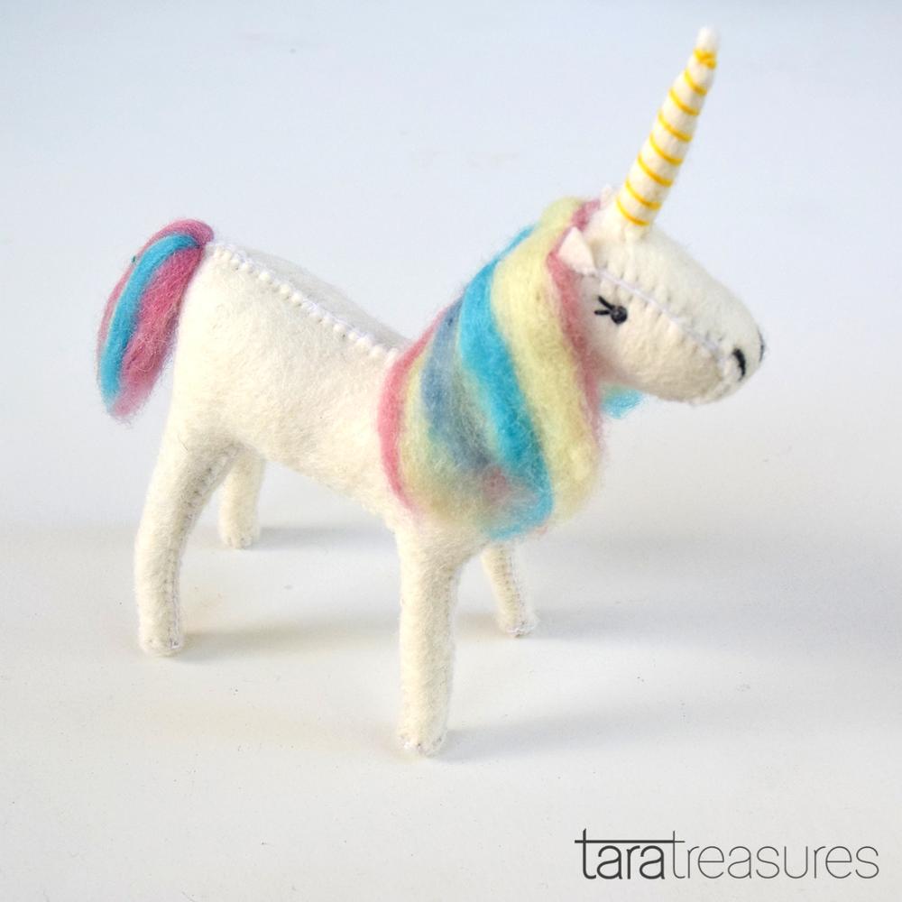 Felt Unicorn Toy