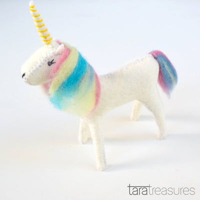 Felt Unicorn Toy