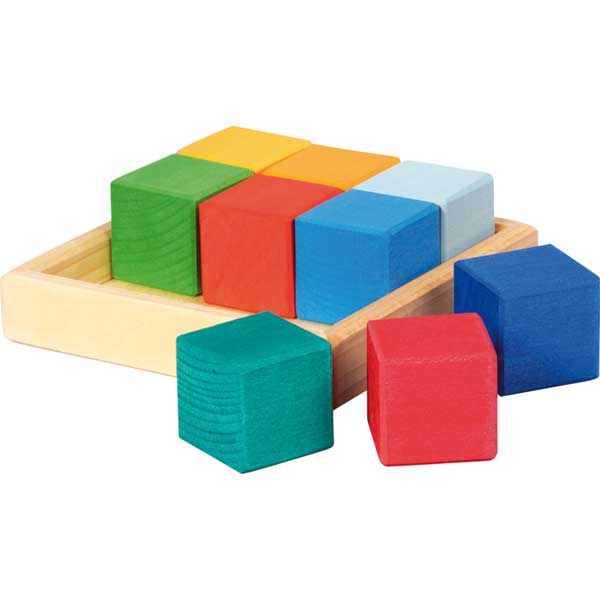 Sale Glueckskaefer Quadrat Building Set Cubes